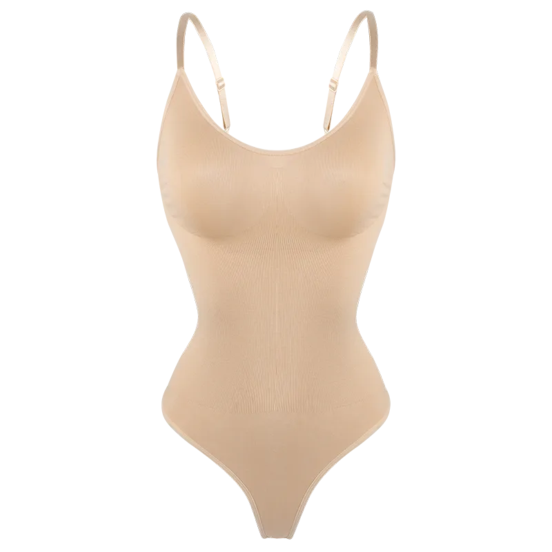  Backless Body Shaper Bra Backless Shapewear Backless Bra  Bodysuit Backless Strapless Shapewear Smoothing Camisoles for Women (Khaki,  S) : Clothing, Shoes & Jewelry