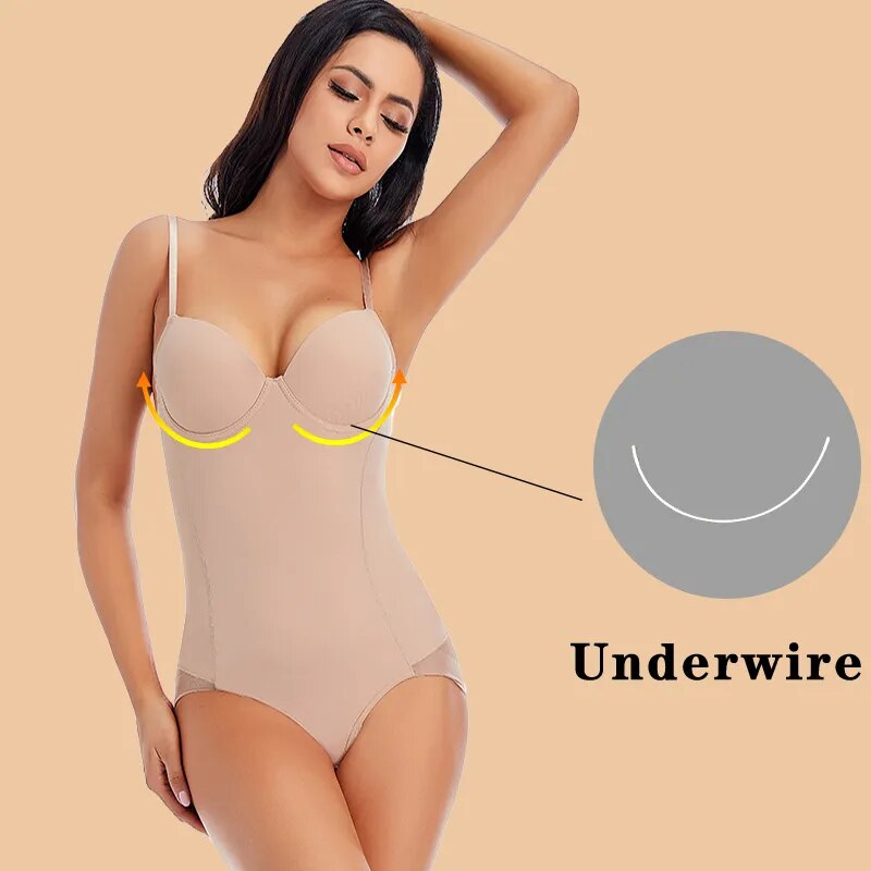Shapewear Bodysuit with Underwire Support – SAME Official Brand