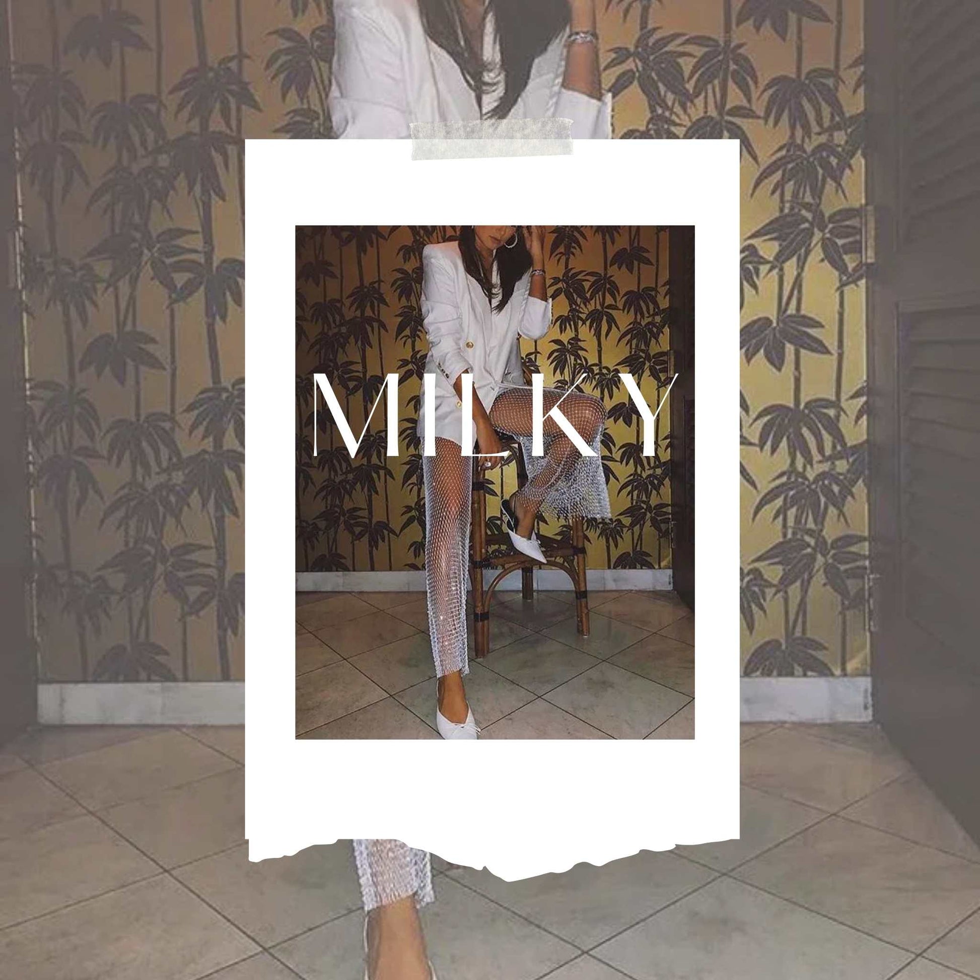 Crystal Mesh Pants – SAME Official Brand